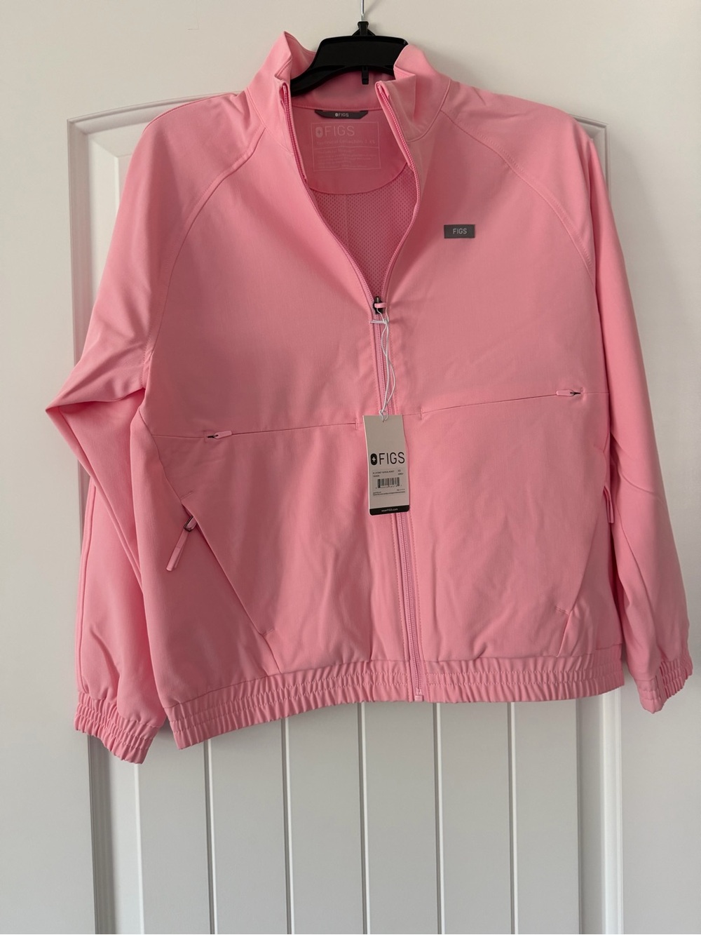 FIGS Sydney Scrub Jacket Fight Club Pink NWT Women's Jacket